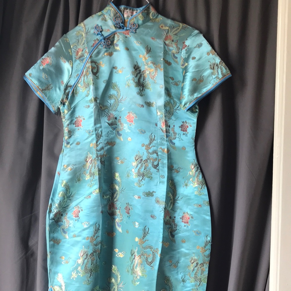 Oriental long dress